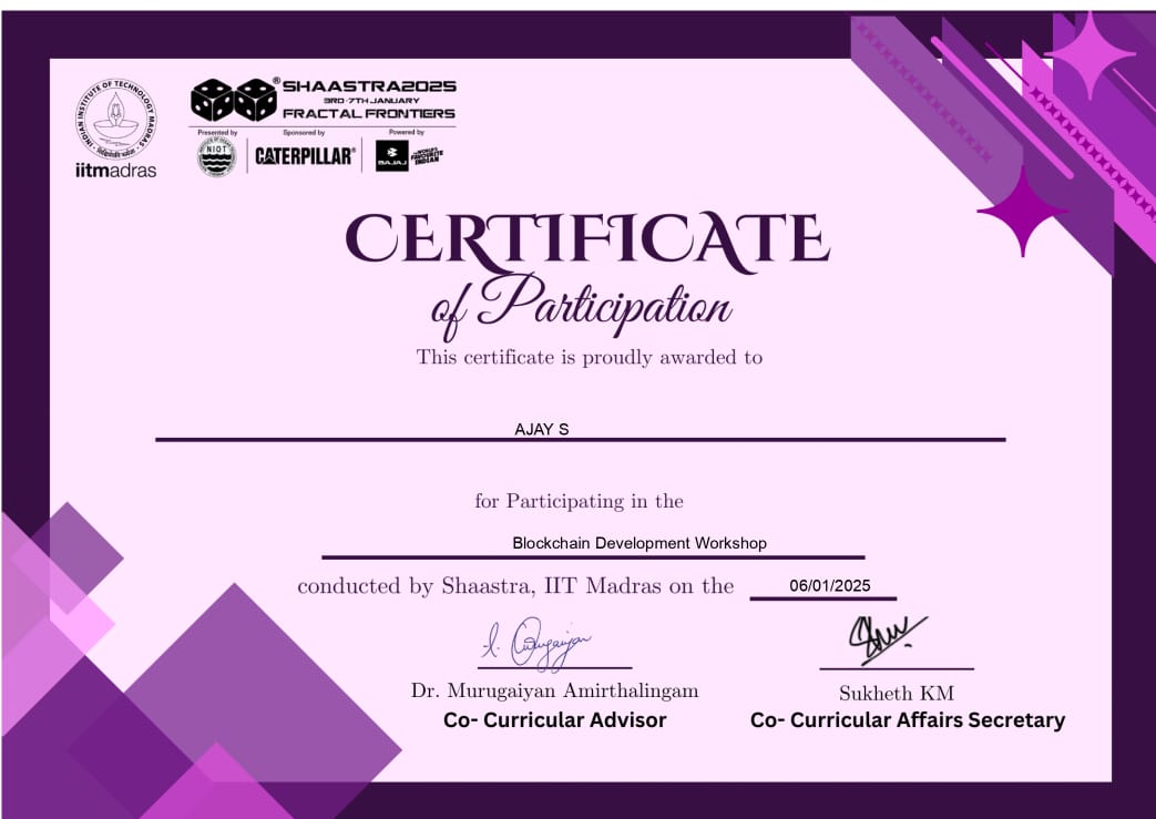 Certificate 12